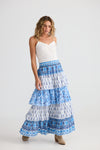 Ariel Maxi Skirt - Blueberry Fields