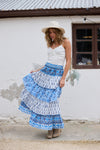Ariel Maxi Skirt - Blueberry Fields