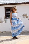 Paloma Dress - Blueberry Fields