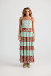 Paloma Dress - Flora Mosaic