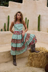 Paloma Dress - Flora Mosaic