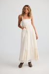 Goddess Maxi Dress - Off White