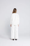 Bowtique Shacket - Off White