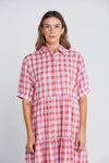 Luna Dress - Check Mate