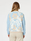 Pasadena Cardigan - Blue/Natural