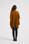 V Neck Boxy Knit - Sepia