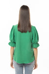 Flourish Top - Green