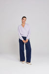 Wrapt Cardigan - Lilac