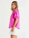 Alba Blouse - Azalea