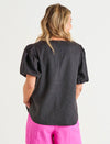 Alba Blouse - Coal