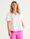 Alba Blouse - White