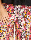 Arabella Wide Leg Pant - Flower Print