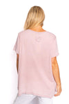 Hatfield - V Neck Swing T Shirt - Pink