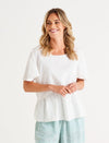 Cassandra Top - White