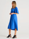 Cora Dress - Iris Blue