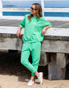 Brunch Pant - Neon Mint