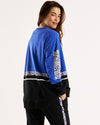 Emmaline Spliced Jumper - Blue Leopard Splice
