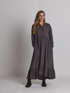 long sleeve maxi dress