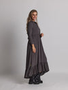 long sleeve maxi dress