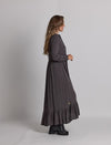 long sleeve flowy maxi dress