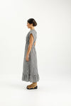 Greta Dress - Black Checks