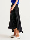 Ibiza Tiered Skirt - Black
