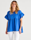 Jameson Blouse - Iris Blue