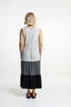Kendall Singlet dress - Grey/Charcoal/Black