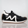 Marvel black Sneakers - Black with White Trim