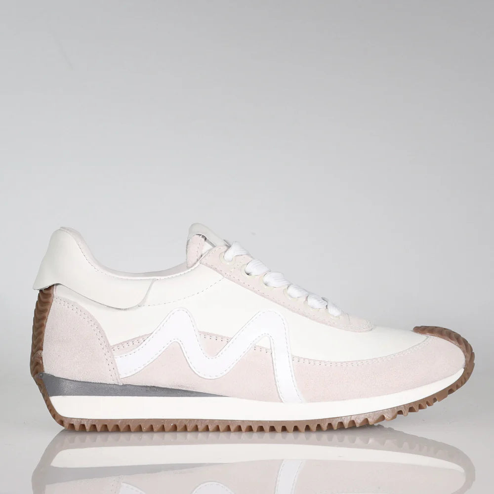 Suede Low-Top Sneakers with Leather Trim– Oh So Pretty NZ