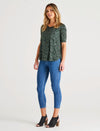 Maya Tee - Abstract Print