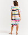 Nyree Dress - Rainbow Stripe