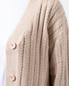 Posey Cardigan - Tan Melange