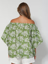Santorini Blouse Palm Olive
