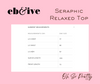 Seraphic Relaxed Top - ONE SIZE - Dune
