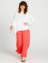Shiv Batwing Knit - White