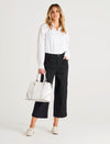 Tabitha Crop Jean - Black