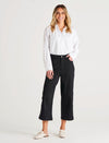 Tabitha Crop Jean - Black