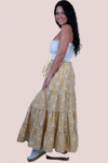 Boho Lover Maxi Skirt - Daisy Sunshine