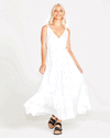 white maxi dress