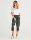Tokyo 3/4 Pant - Abstract Print