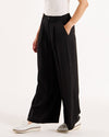 Venus Satin Pant - Black