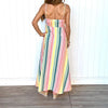 Lara Dress - Candy Stripe