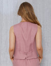 Wynona Waistcoat - Rose