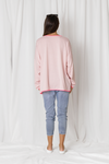 Bonnie Star Striped Tee - Pink/White