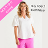 Alba Blouse - White