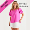 Alba Blouse - Azalea