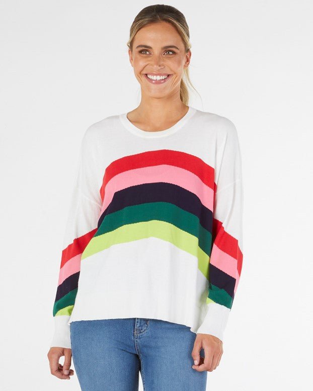 Amelia Knit - Rainbow Arch– Oh So Pretty NZ